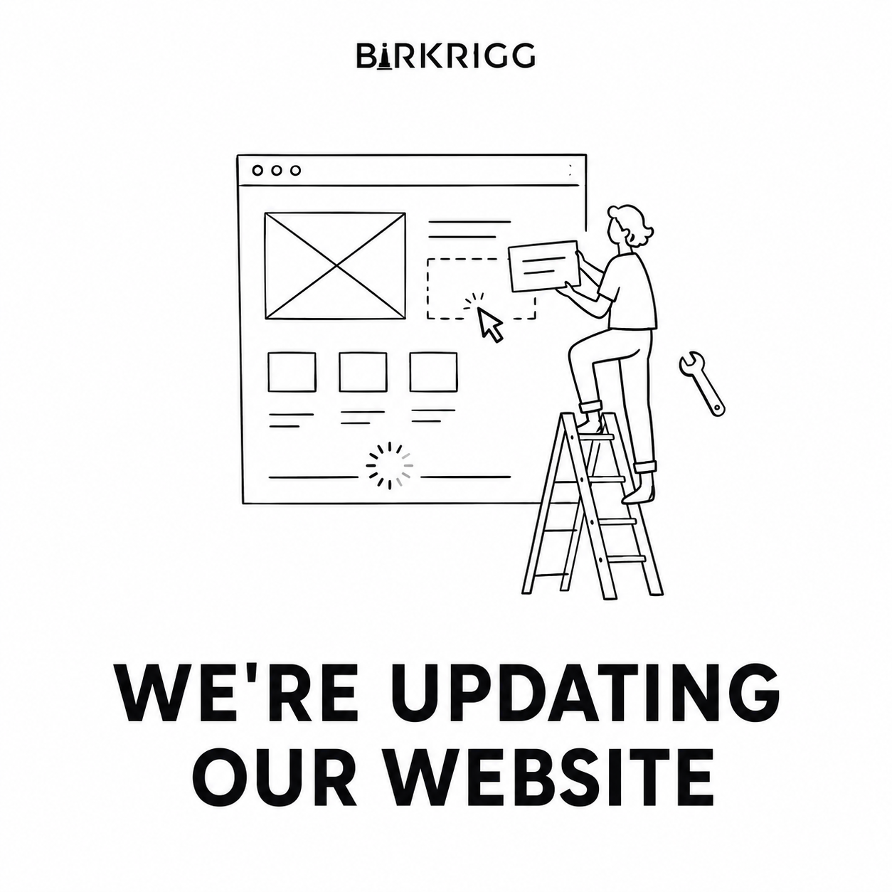 We're Updating Our Website